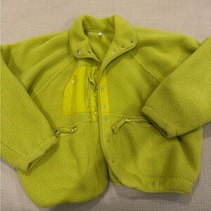 Free People Green Jacket